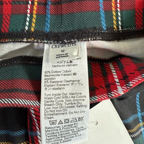 J. Crew Crewcuts Stewart tartan sequin tux leggings - Picture 6 of 11